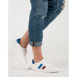 Comer Sneakers bianche con lacci bianco 2