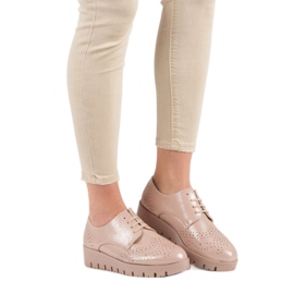 Comer Scarpe stringate rosa 1
