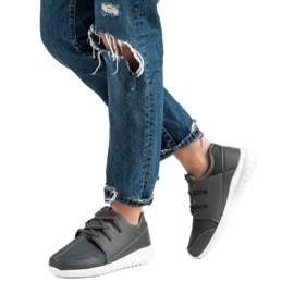 Scarpe sportive leggere grigio 2