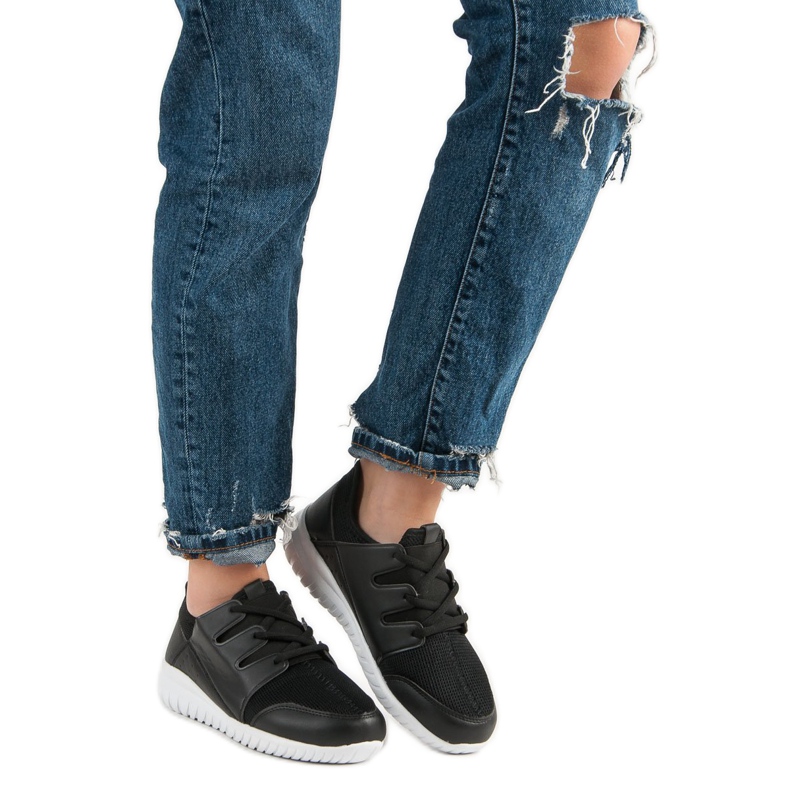 Scarpe sportive leggere nero 1