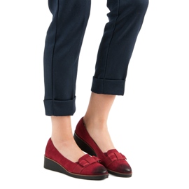 Décolleté Con Fiocco VINCEZA rosso 1