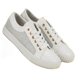 Sneakers Basse Con Rete bianca 1
