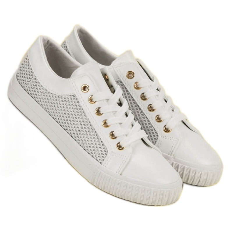 Sneakers Basse Con Rete bianco 1