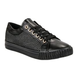 Sneakers Basse Con Rete nero 1