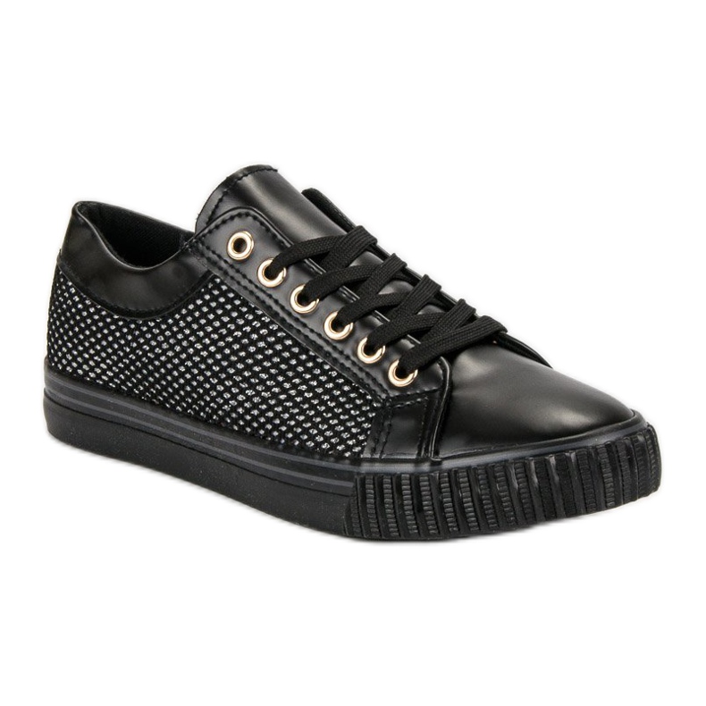 Sneakers Basse Con Rete nero 1