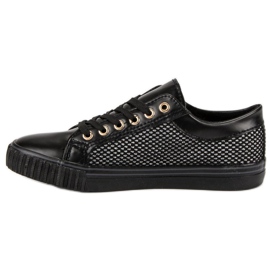 Sneakers Basse Con Rete nero 2