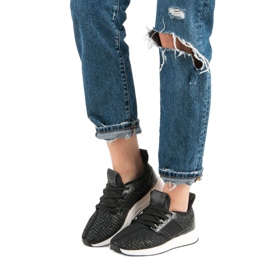 Scarpe sportive slip-on nero 2