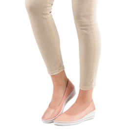 Comer Ballerina rosa su zeppa 2