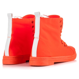 Small Swan Sneakers Arancione Fluo arancia 2