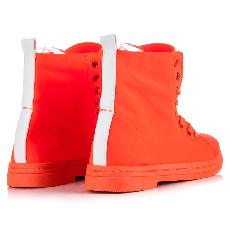 Small Swan Sneakers Arancione Fluo arancia 2
