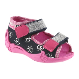 Scarpe per bambini Befado 242P089 rosa blu navy 1
