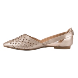 Eleganti ballerine VINCEZA giallo 1