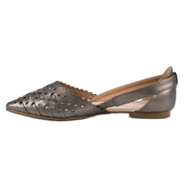 Eleganti ballerine VINCEZA grigio 1