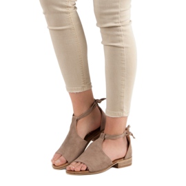 VINCEZA sandali beige 2