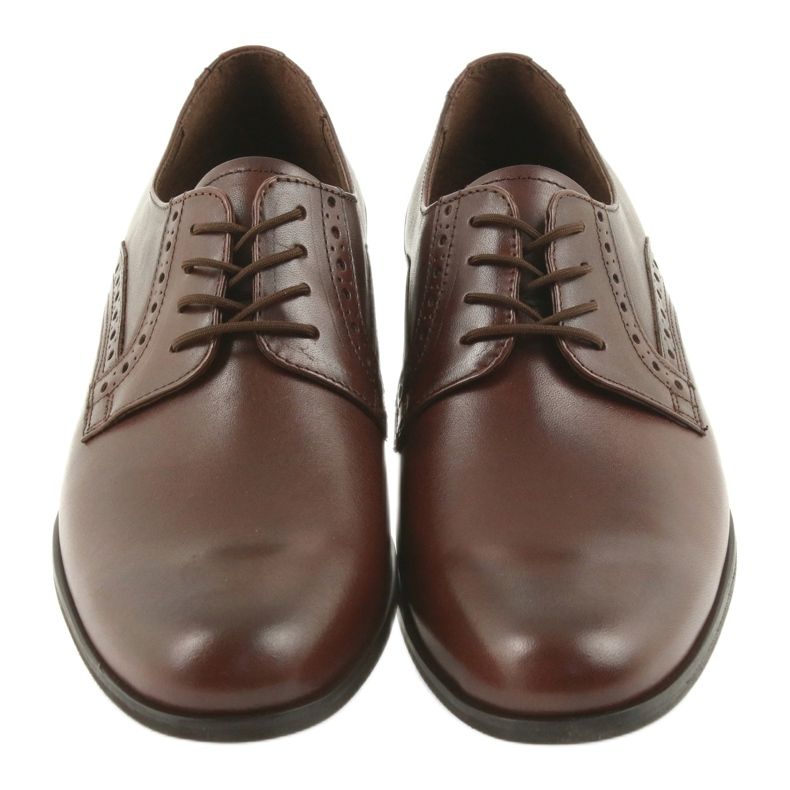Tur Scarpe da uomo in pelle 388 marrone 3
