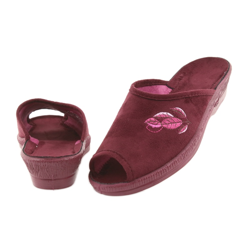 Pantofole Befado scarpe da donna pu 581D193 pantofole rosso 4