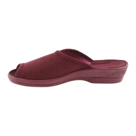 Pantofole Befado scarpe da donna pu 581D193 pantofole rosso 2