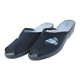 Pantofole Befado scarpe da donna pu 581D194 pantofole blu navy 3