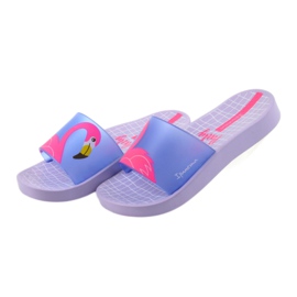 Flaming Ipanema 26325 pantofole per bambini viola blu rosa 4