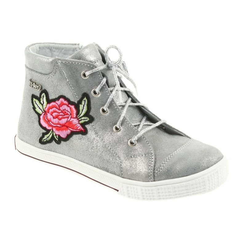 Stivali e scarpe da bambina argento Ren But 4279 1