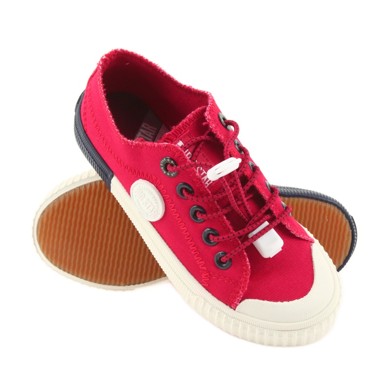 Sneakers rosse Big star 374004 rosso 3