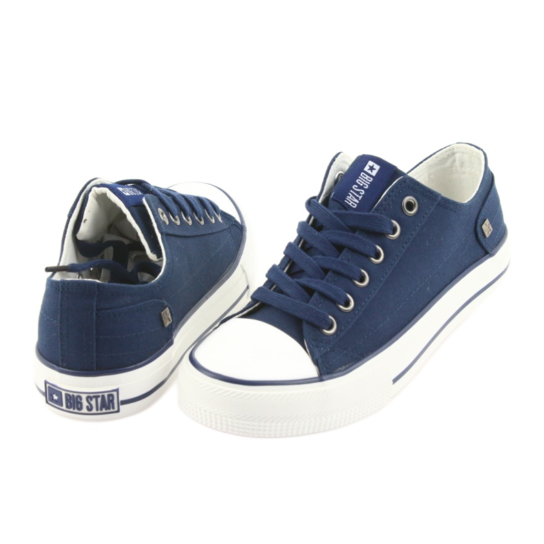 Big star 274335 sneakers allacciate blu navy 4