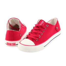 Red Big Star 274339 sneakers allacciate rosso 5