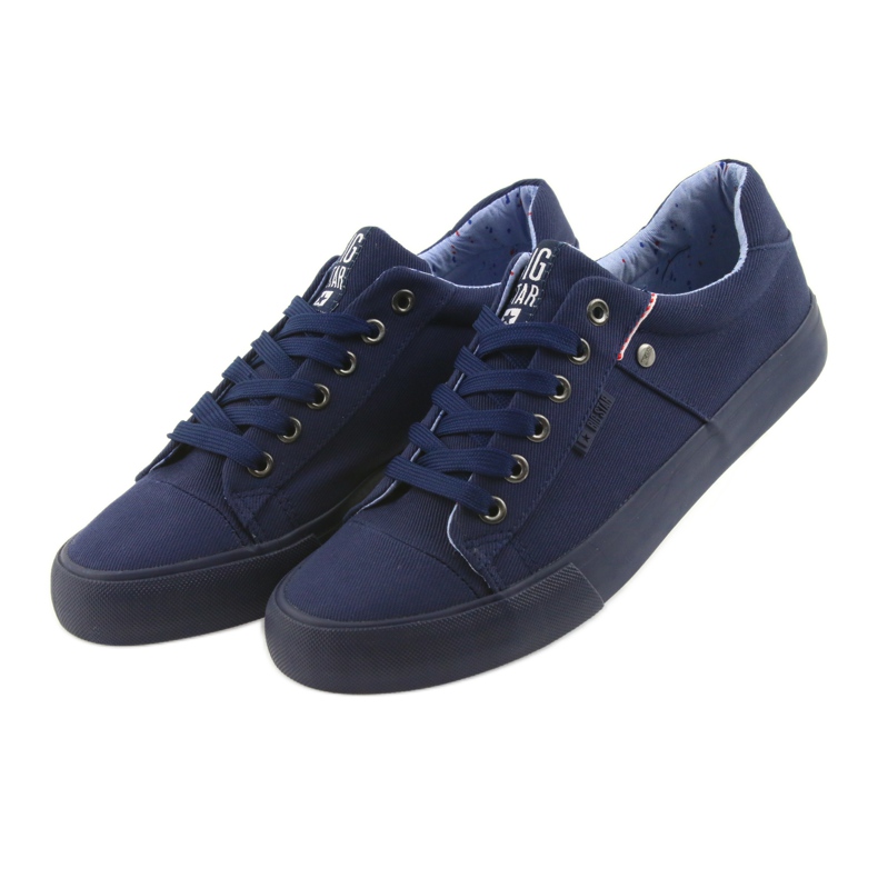 Big Star Sneakers da uomo allacciate blu navy 174094 4