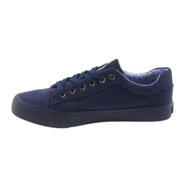 Big Star Sneakers da uomo allacciate blu navy 174094 2