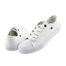 Big Star Sneakers allacciate bianche 274010 bianco 5