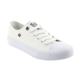 Big Star Sneakers allacciate bianche 274010 bianco 1