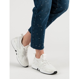 Scarpe sportive alla moda bianco 1