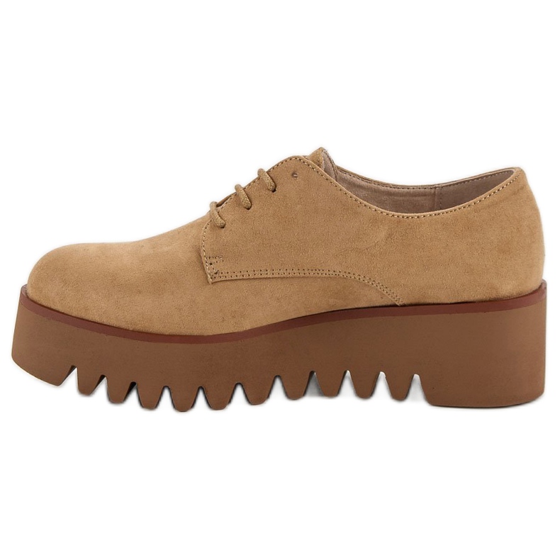 Corina Scarpe cammello con protezione marrone 1