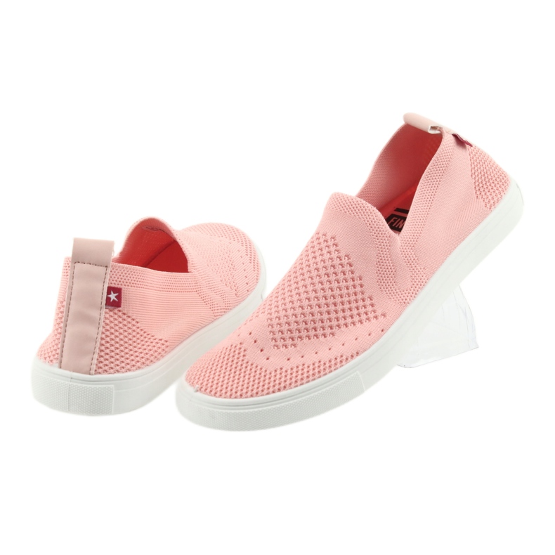 Sneaker Sneaker Openwork Big Star 274786 Salmon rosa 5