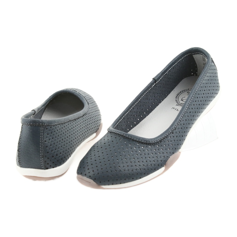 Ballerine traforate blu navy Filippo 089 4