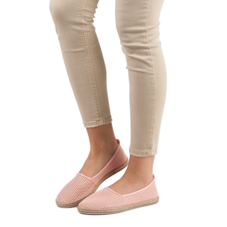 Sweet Shoes Espadrillas rosa chiare 1