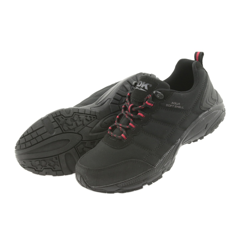DK 18378 scarpe da ginnastica softshell nero rosso 4