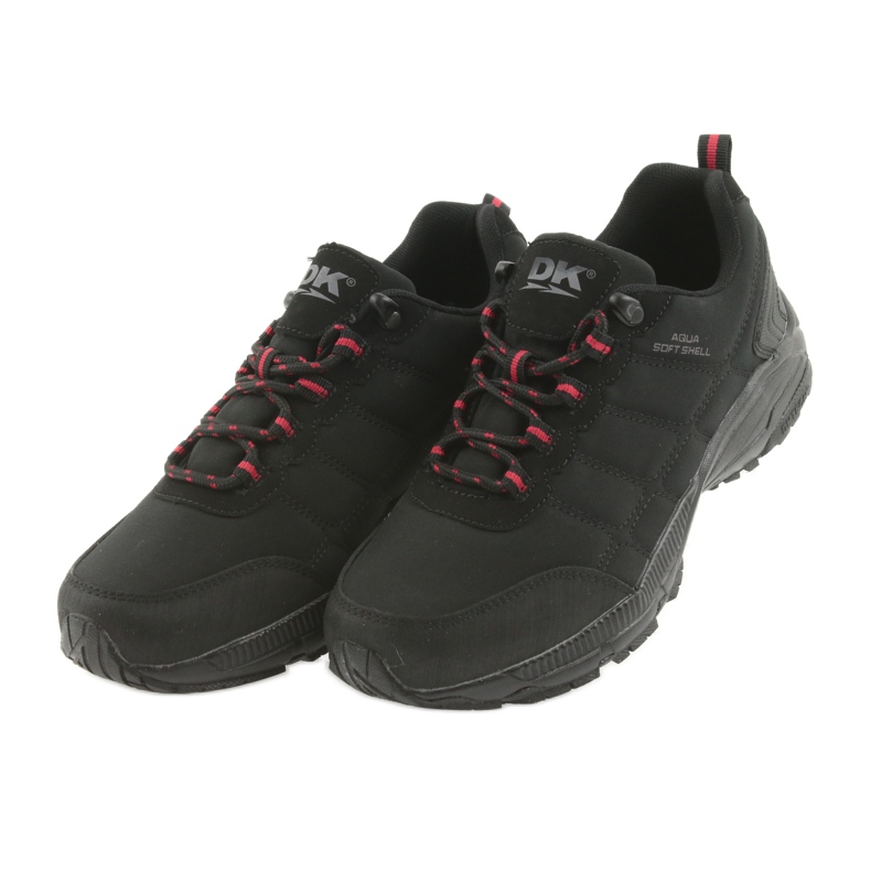 DK 18378 scarpe da ginnastica softshell nero rosso 3