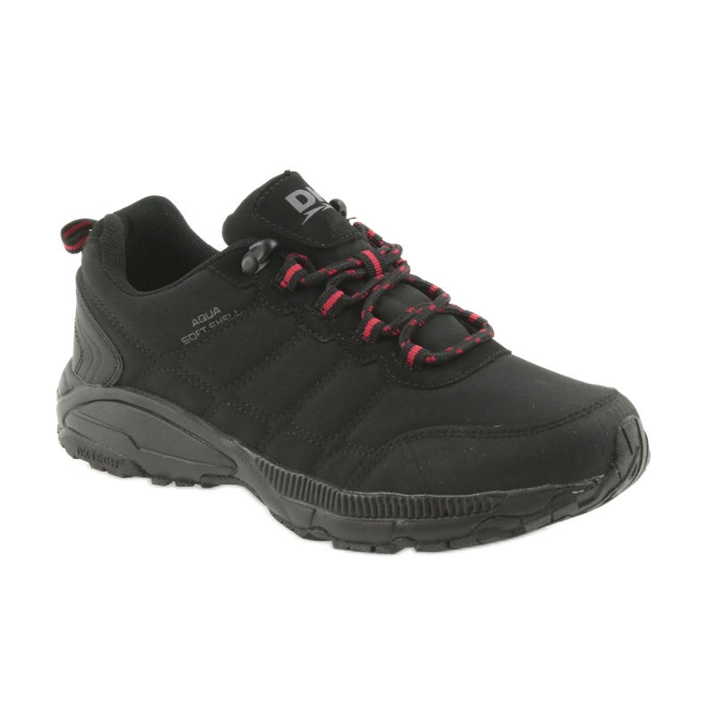 DK 18378 scarpe da ginnastica softshell nero rosso 1