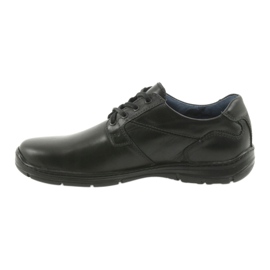 Badura scarpe nere da uomo comfort 3509 nero 2