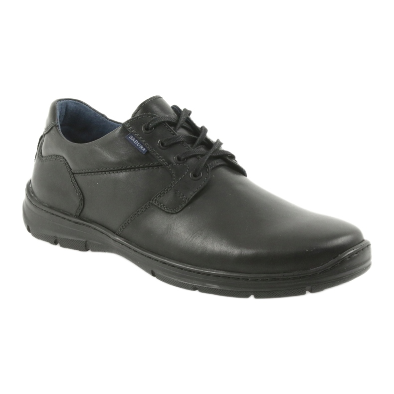 Badura scarpe nere da uomo comfort 3509 nero 1