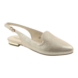 Scarpe da donna Caprice lordsy dorate 29400 d'oro 1