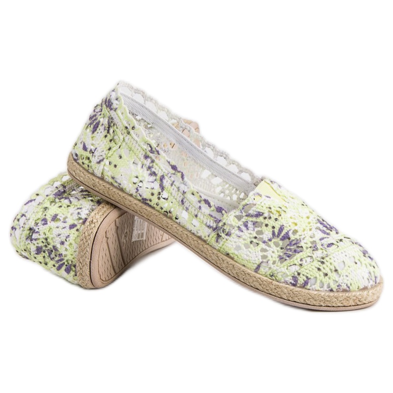 Sweet Shoes Slip in pizzo multicolore 1