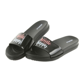 Ciabatte nere da donna Happy Atletico nero 5