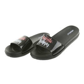 Ciabatte nere da donna Happy Atletico nero 4