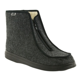 Scarpe da uomo Befado pu 996M004 grigio 1