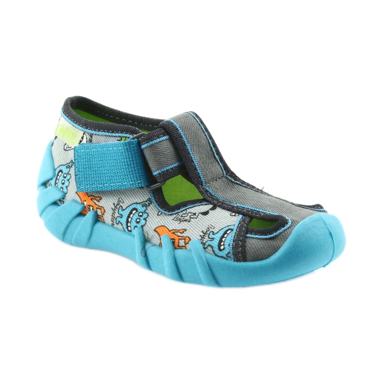 Scarpe per bambini Befado 190P085 blu grigio 2