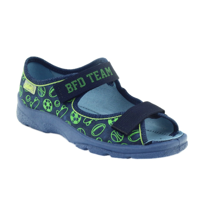 Scarpe per bambini Befado 969X124 blu verde blu navy 2