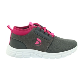 Scarpe per bambini Befado fino a 23 cm 516Y032 rosa grigio 2
