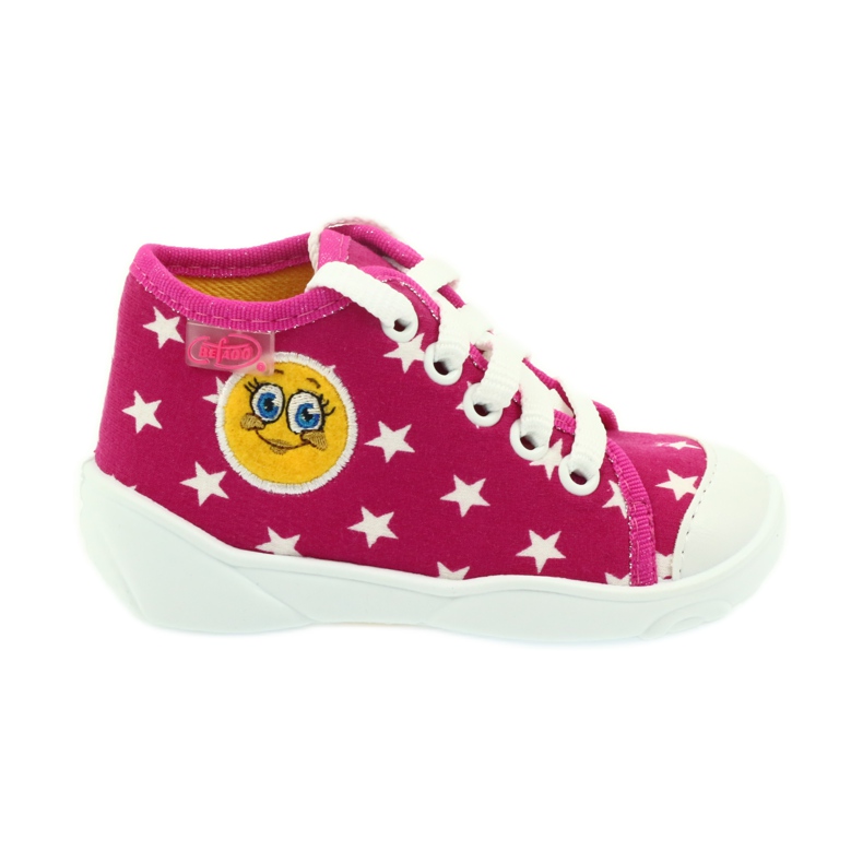 Scarpe da bambino colorate Befado 218P055 rosa 1